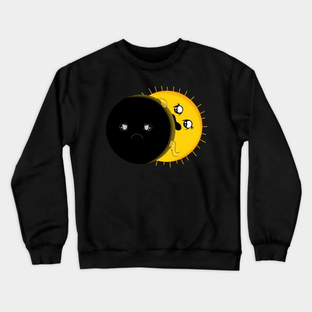 Solar Eclipse Crewneck Sweatshirt by valentinahramov